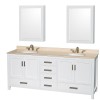 Sheffield 80" White (Vanity Only Pricing)